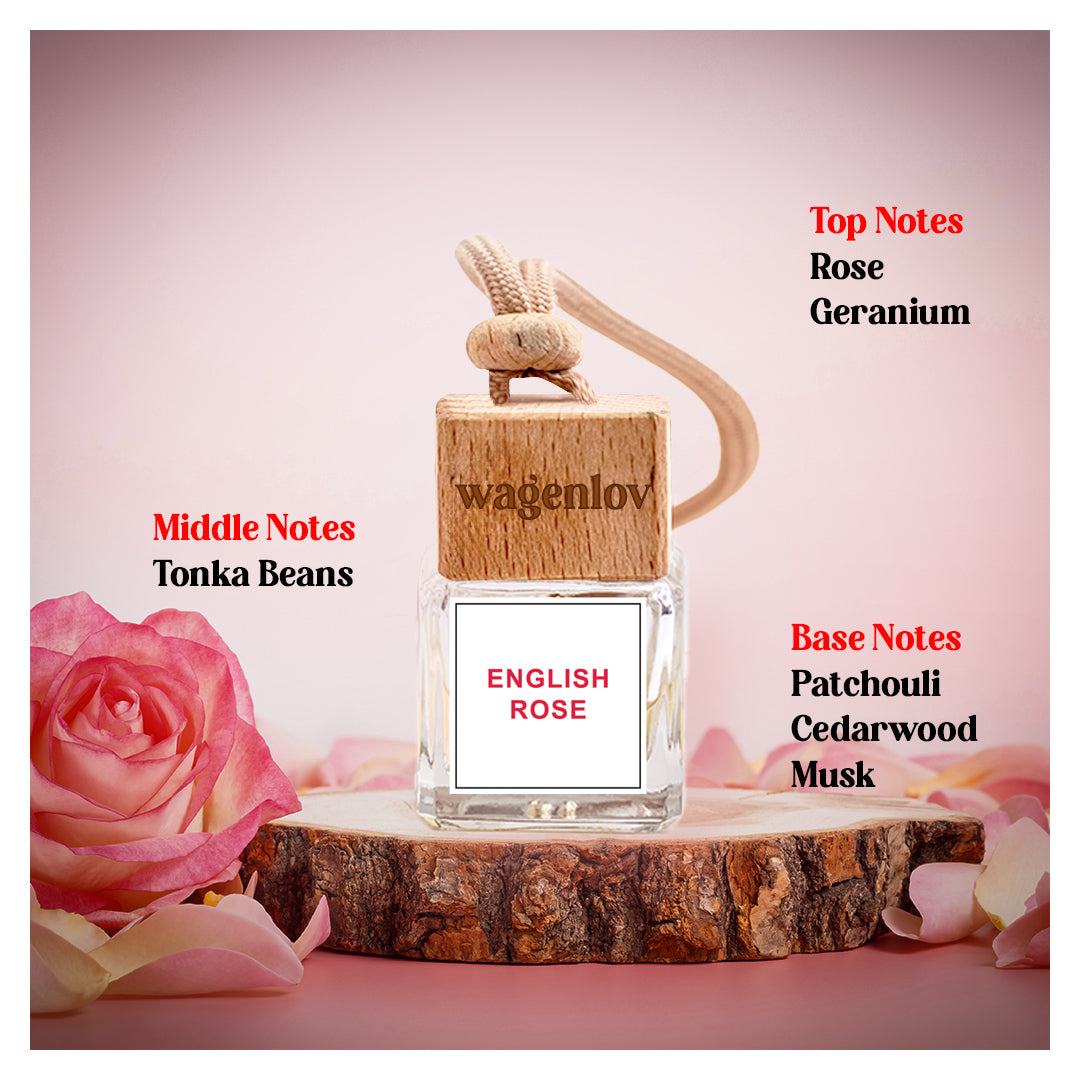 English Rose Car Perfume - 10ml