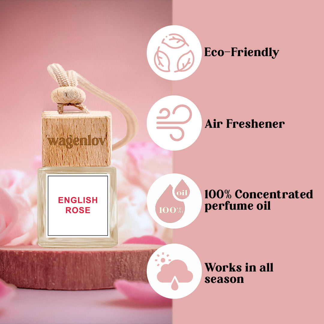 English Rose Car Perfume - 10ml