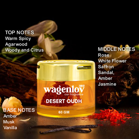 Desert Oudh Car Dashboard Air Fragrance